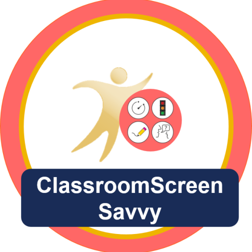 Badge Classroom Screen Savvy Edge•U Badges
